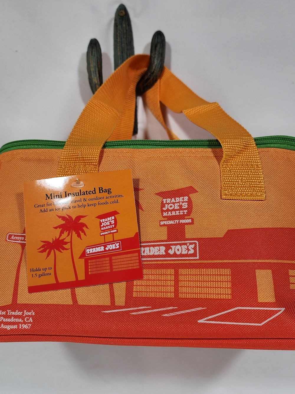 NWT Trader Joe's Mini Insulated Tote Bag
